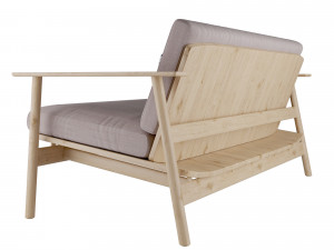 riva 2-seater by jasper morrison Modelo 3D