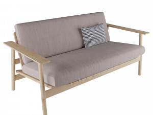 riva 2-seater by jasper morrison Modelo 3D