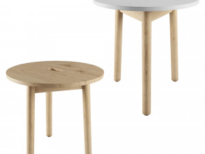 riva side table by jasper morrison 3D Model