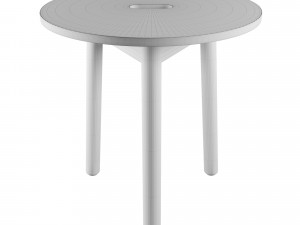 riva side table by jasper morrison Model 3D
