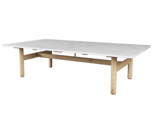 riva coffee table by jasper morrison 3D Модель