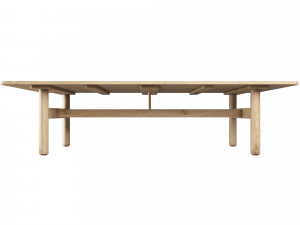 riva coffee table by jasper morrison 3D Модель