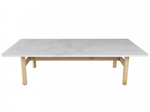 riva coffee table by jasper morrison 3D Модель