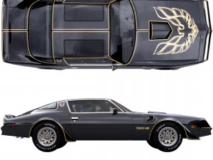 Pontiac firebird trans am 1977 3D Model