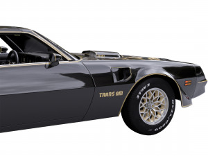 Pontiac firebird trans am 1977 Modelo 3D