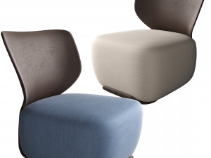 noa armchair Model 3D