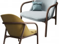 neva easy chair by artisan 3Dモデル
