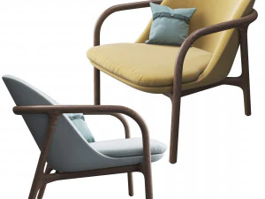 neva easy chair by artisan 3D Model