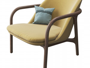 neva easy chair by artisan 3D Model
