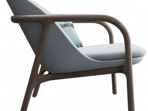 neva easy chair by artisan 3D Model