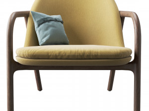 neva easy chair by artisan 3D Model