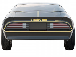 pontiac firebird trans am 1977 Model 3D