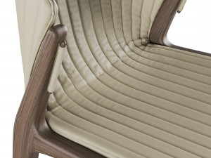 pinnacle table and luisa chair Model 3D