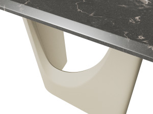 pinnacle table and luisa chair Model 3D