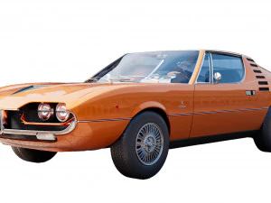 Alfa Romeo Montreal 3D Model