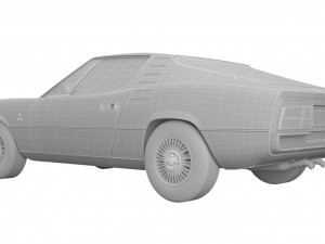 Alfa Romeo Montreal 3Dモデル