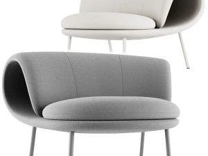 Maki Easy Chair 3D Model