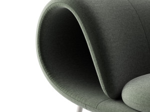 Maki Easy Chair 3D Model