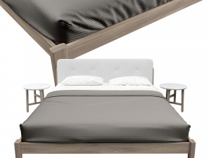 Capo Bed 3D 模型