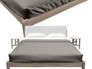Capo Bed 3D Model