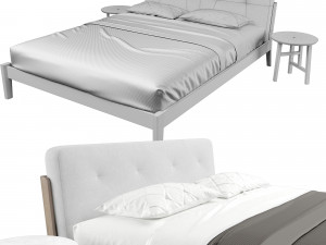 Capo Bed 3D 模型