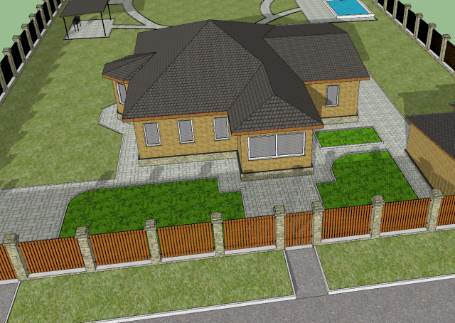 plot of land 3D Model .c4d .max .obj .3ds .fbx .stl .blend 