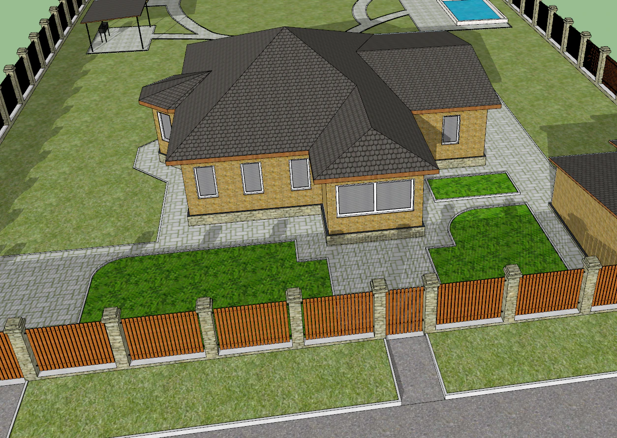 plot of land 3D Model .c4d .max .obj .3ds .fbx .stl .blend 