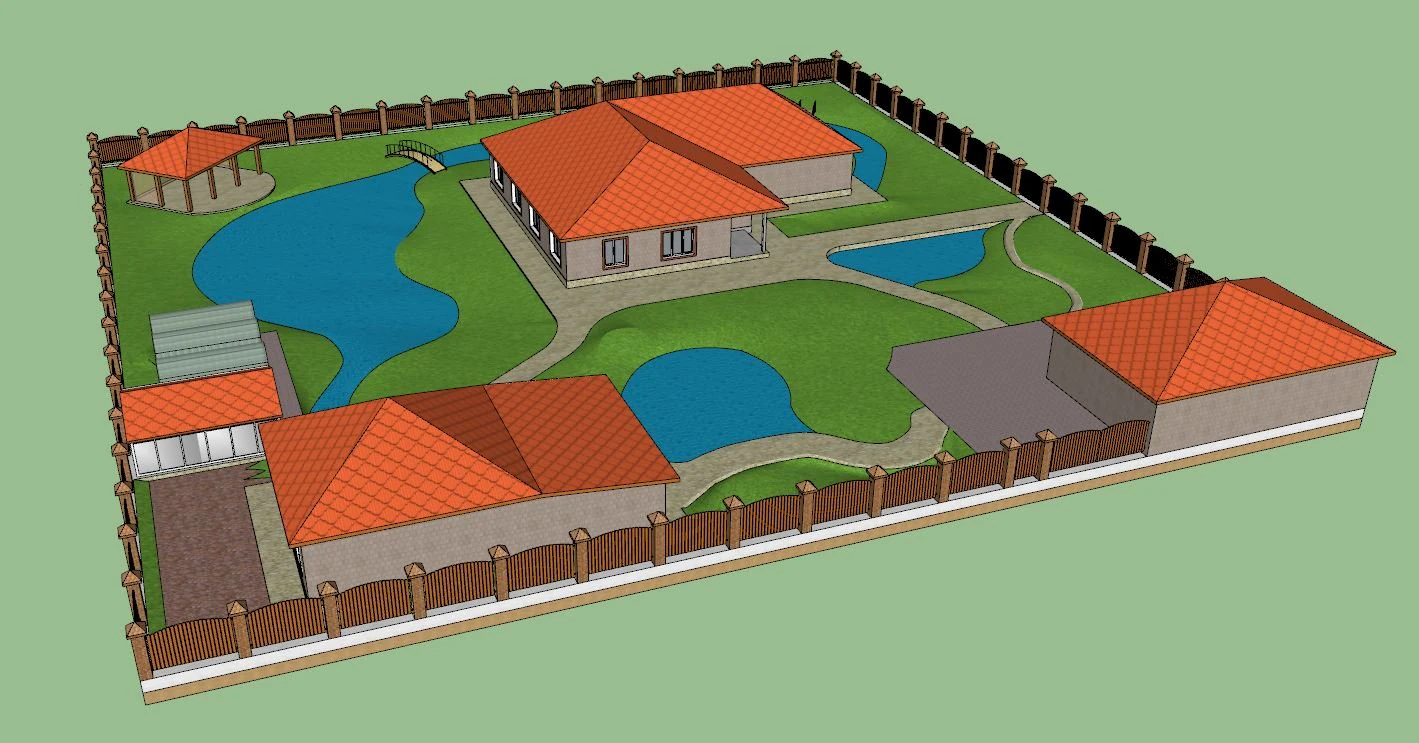 plot of land 3D Model .c4d .max .obj .3ds .fbx .stl .blend 