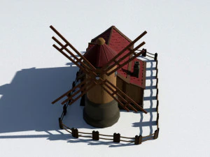 small village house 3D Model