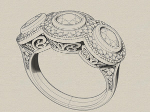 anillo 3Dモデル