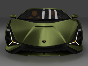 2020 Lambo rghini Sian FKP 37 Modelo 3D