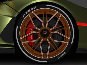 2020 Lambo rghini Sian FKP 37 Modelo 3D