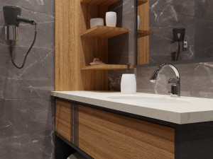 amazing bathroom 3D मॉडल