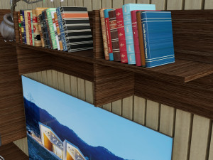 tv unit 3D 模型
