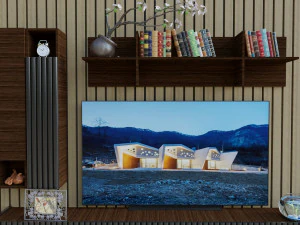 tv unit 3D Model