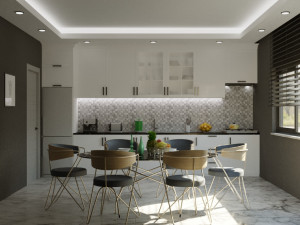 kitchen interior 3D Model
