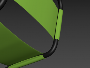 metal chair Modelo 3D