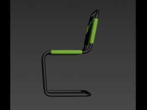 metal chair Modelo 3D