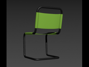 metal chair Modelo 3D