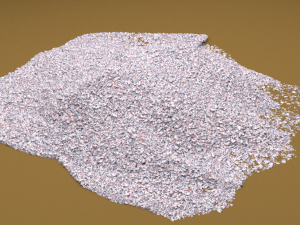 low poly trash mountain 3D Model