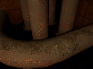 post apocalyptic metro unreal engine 4 3D Model
