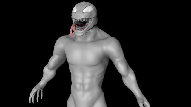 venom Modèle 3D .c4d .max .obj .3ds .fbx .stl .blend 