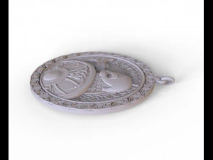 Pendant barbarian 3D Print Model