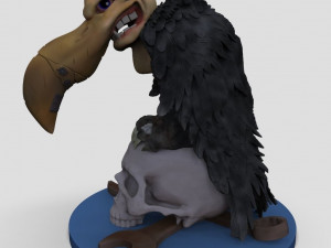 Stylized vulture Modelo de Impressão 3D
