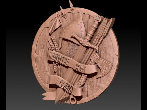 Slavic jewelry 3D-printmodel