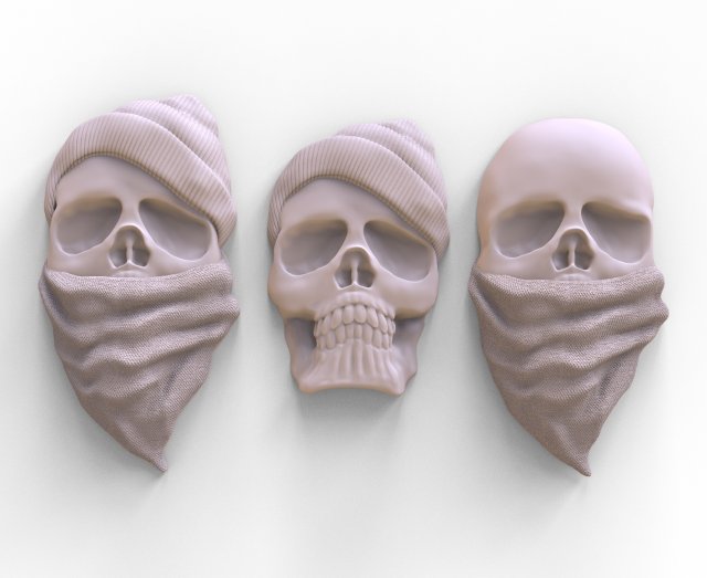 Skull 3d print model 3D प्रिंट मॉडल .c4d .max .obj .3ds .fbx .stl .blend 