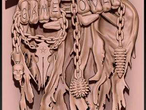 Morte - fim do jogo Modelo de Impressão 3D