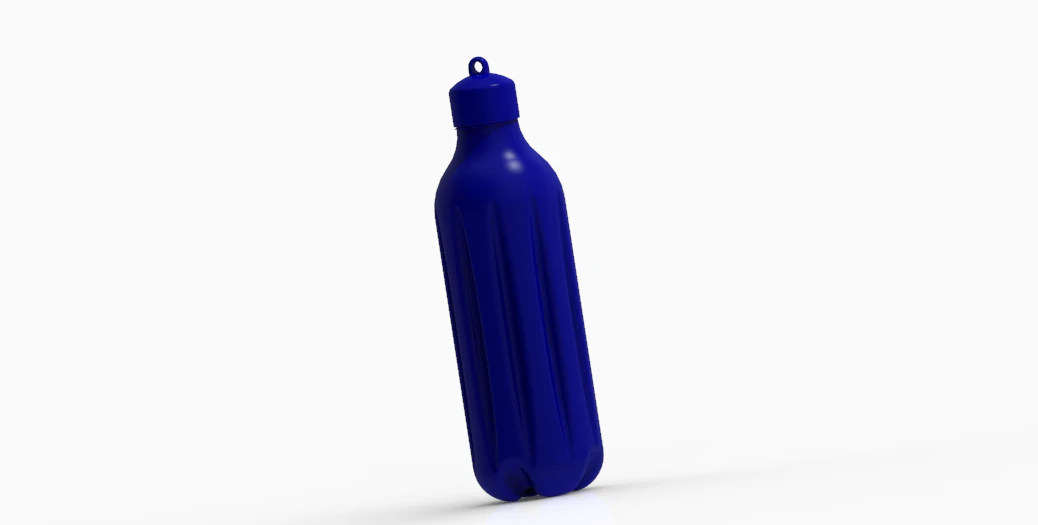 water bottle 3D Print Model .c4d .max .obj .3ds .fbx .stl .blend 