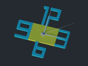 clock 3D Model