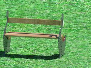 bench Model 3D